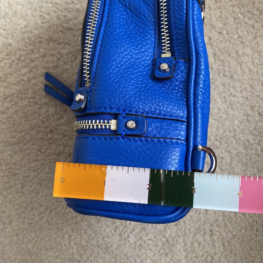 Michael Kors Blue Rhea Mini Backpack - Picture 10 of 12